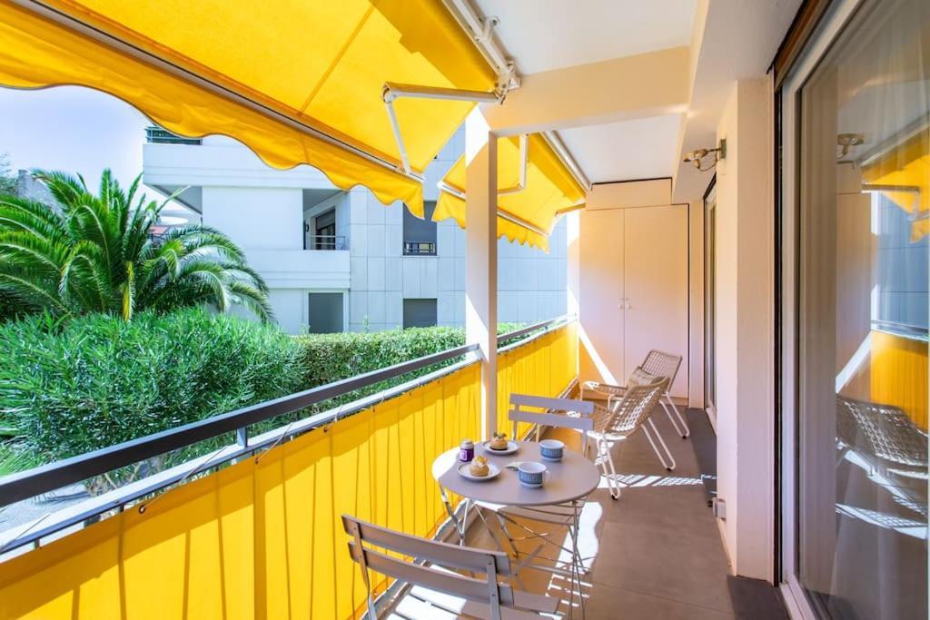 C9 - 2 Bdr 10 Min Palais Festivals & Sea - Ac, Parking & Balcony Apartment คานส์ ภายนอก รูปภาพ