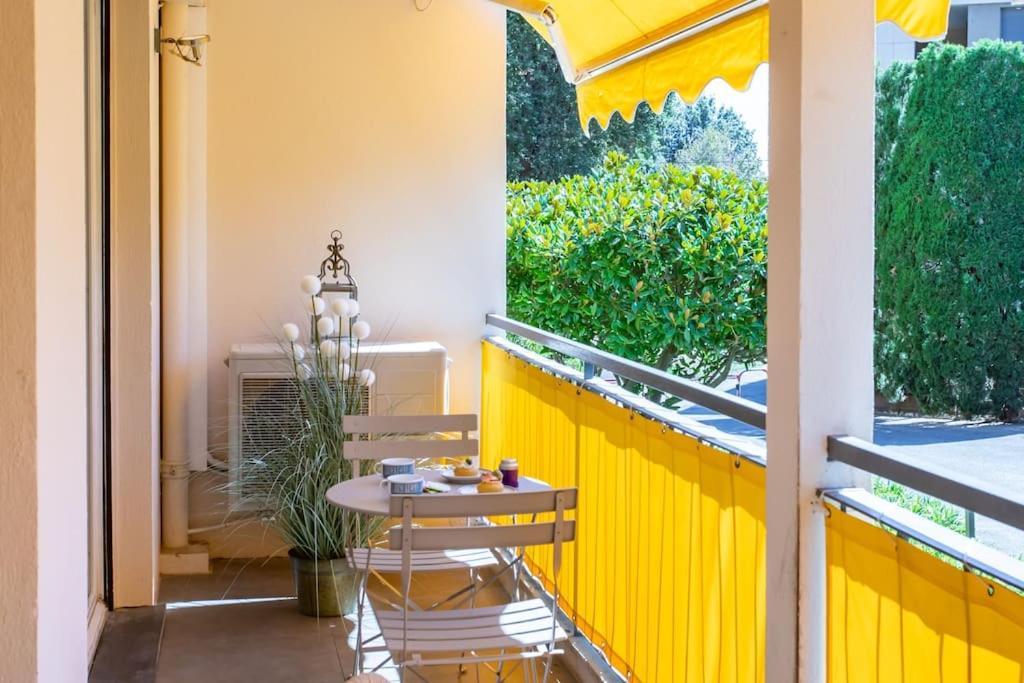 C9 - 2 Bdr 10 Min Palais Festivals & Sea - Ac, Parking & Balcony Apartment คานส์ ภายนอก รูปภาพ