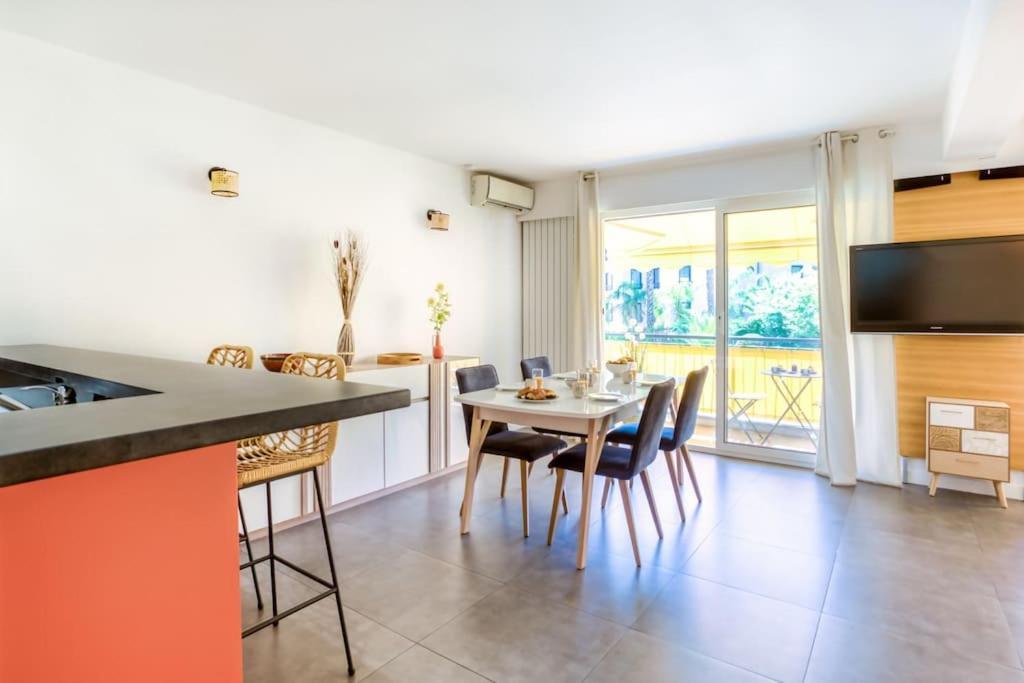 C9 - 2 Bdr 10 Min Palais Festivals & Sea - Ac, Parking & Balcony Apartment คานส์ ภายนอก รูปภาพ